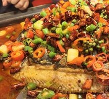 Garlic-Flavored Grilled Fish