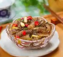 Sichuan-style Pickled Pepper Fish Skin