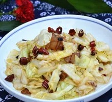 Stir-fried Cabbage Rice Bowl