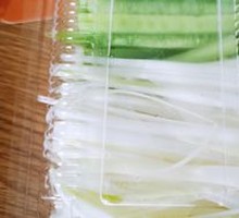 Bamboo Shoots with Green Onion Strips