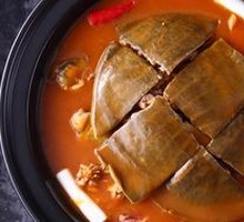 Red Stewed Hongze Lake Softshell Turtle