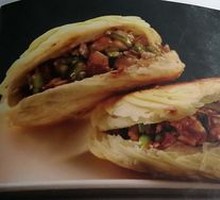 Braised Flatbread with Meat