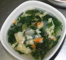 Spinach and Egg Drop Soup