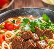 Tomato Beef Noodle Soup