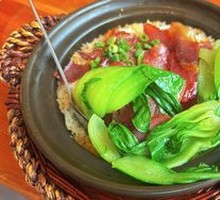 Cured Meat Clay Pot Rice