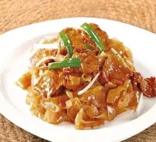 Egg and Ham Fried Rice Noodles