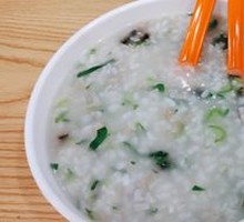 Century Egg and Pork Porridge