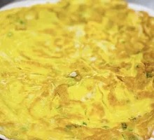 Stir-fried Eggs with Greens