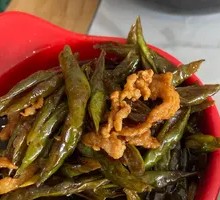 Lentil and Shredded Pork Stir-fry