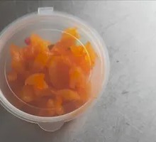 Spicy Oil Radish Cubes