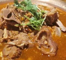 Goat Spine Hot Pot