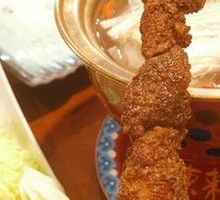 Lamb Skewers with Red Willow