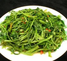 Stir-Fried Water Spinach