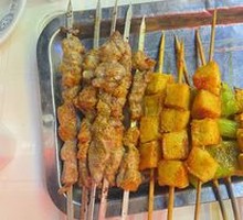 Lamb Skewers with Red Willow