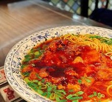 Shanghai-style Noodles with Braised Pork