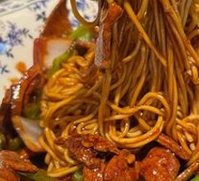 Stir-fried Pork Liver Noodles