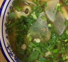 Noodle Soup with Thin Beef