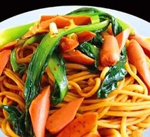 Ham and Egg Fried Noodles