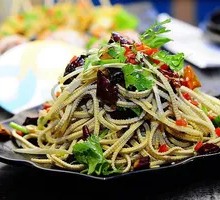 Cold Tofu Noodles Salad