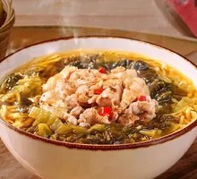 Old Jar Pickled Cabbage Chicken Noodles