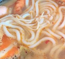 Seafood Rice Noodles with Pot