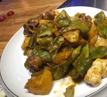 Pork Ribs with Green Beans