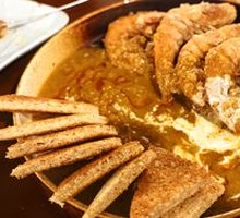 Indian Thai Curry Shrimp