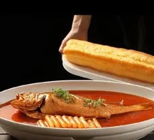 Taizhou Rice Cake with Yellow Croaker and Golden Fried Dough