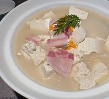 Sea Urchin Fish Maw Salted Pork Tofu