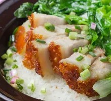 Crispy Roast Pork Rice