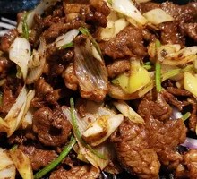 Stir-fried Roasted Lamb