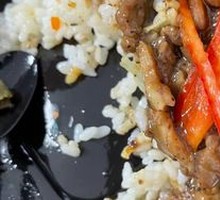 Black Pepper Beef Rice