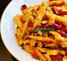 Dry-Fried Lotus Root Strips
