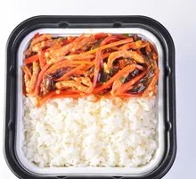 Fish-Flavored Shredded Pork with Rice