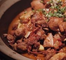 Sour Papaya and Green Mango Chicken