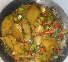 Spicy Potatoes in Dry Pot