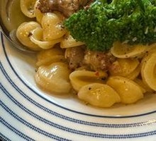 Italian Sausage Cat Ears Noodles