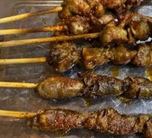 Grilled Chicken Hearts