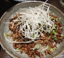 Meat Sauce with Silver Sprouts