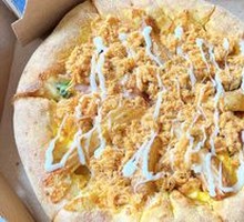 American-style Bacon & Potato Pizza