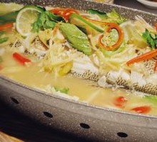 Sour and Spicy Open-Fire Bass