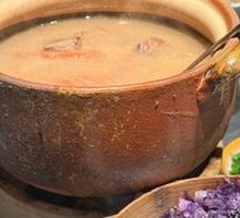 Braised Spare Ribs with Lotus Root and Noodles Soup