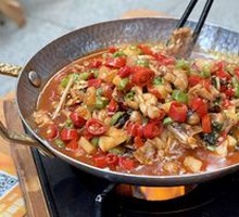 Stoneware-style Frog Legs