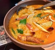 Tom Yum Seafood Pot