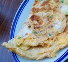 Preserved Radish Omelette