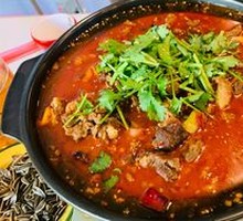 Tendon and Brain Hot Pot