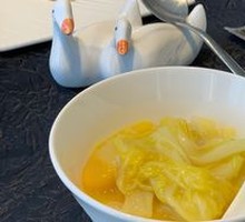 Saffron-Infused Chestnut Cabbage