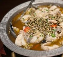 Sichuan pepper poached sea bass