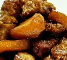 Braised Pork with Fried Tofu