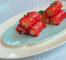 Fresh Shrimp Red Rice Noodle Roll